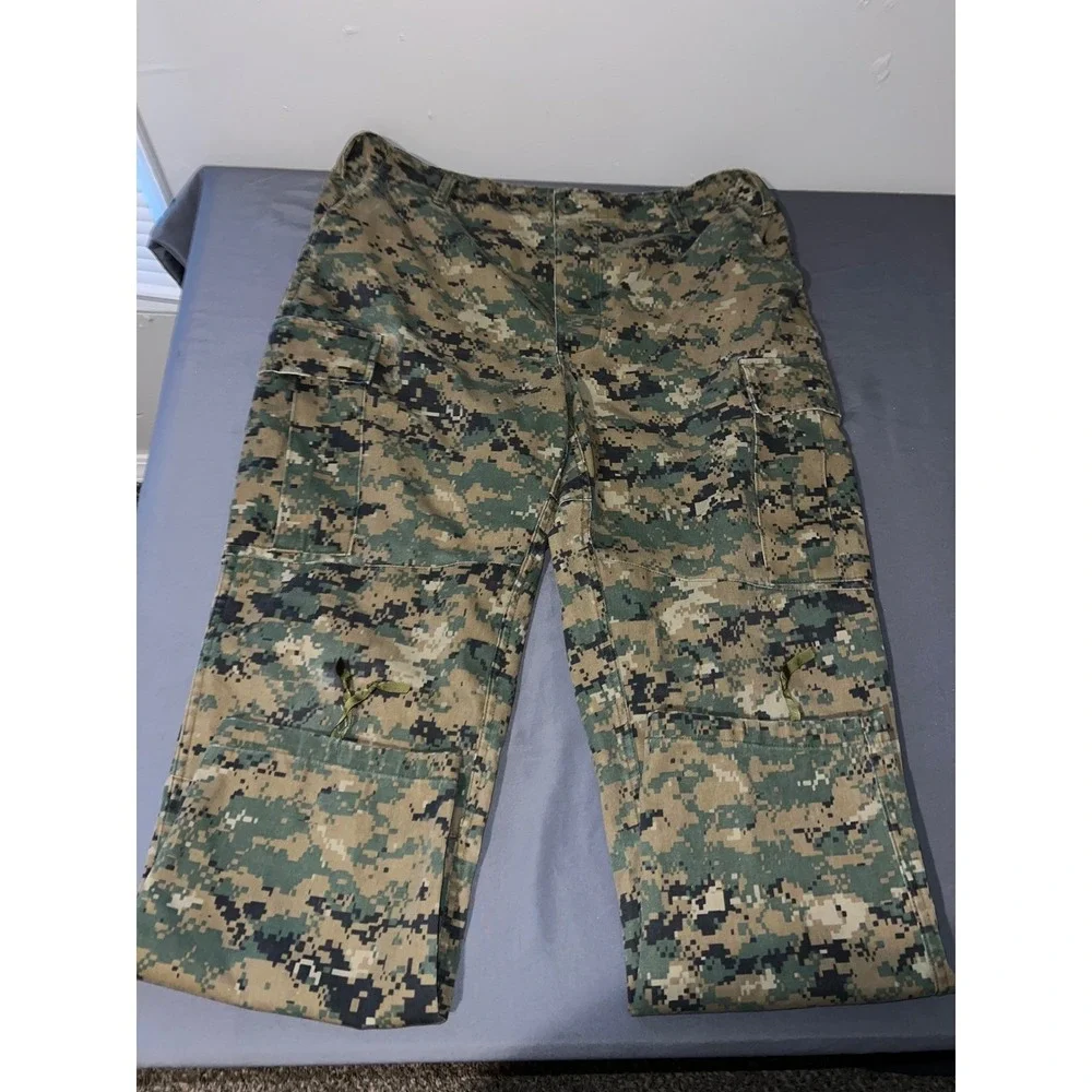 Tru-Spec Mens Digital Camo Tactical Cargo Pants MARPAT Woodland Utility Trousers